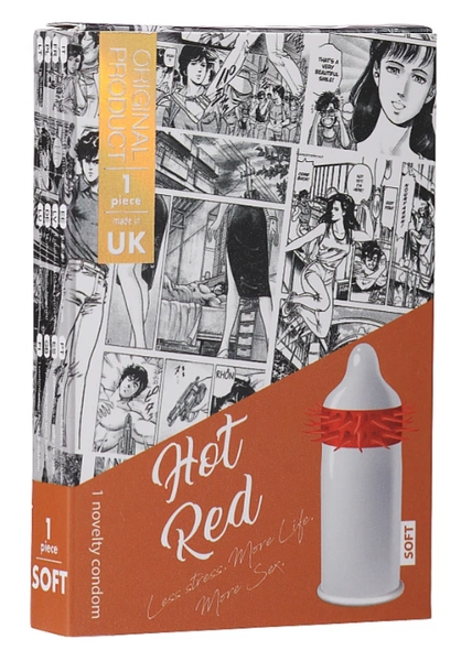 Презервативи EGZO Hot Red